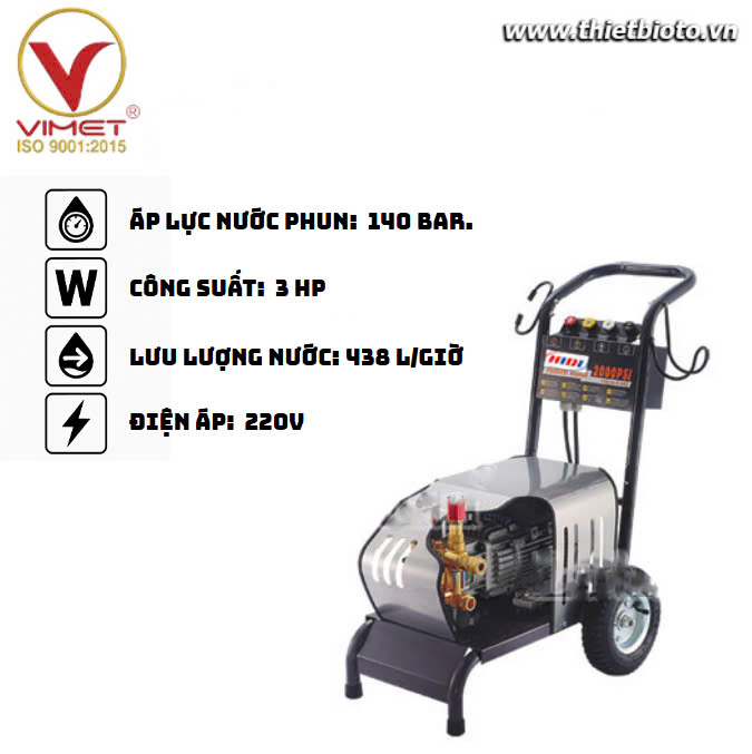 Máy rửa xe cao áp HWS0314 HIDI